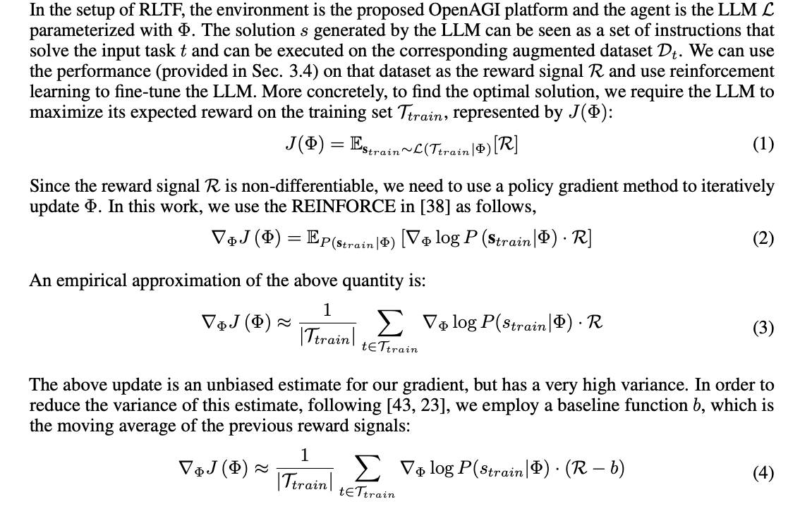 OpenAGI: When LLM Meets Domain Experts 浅析